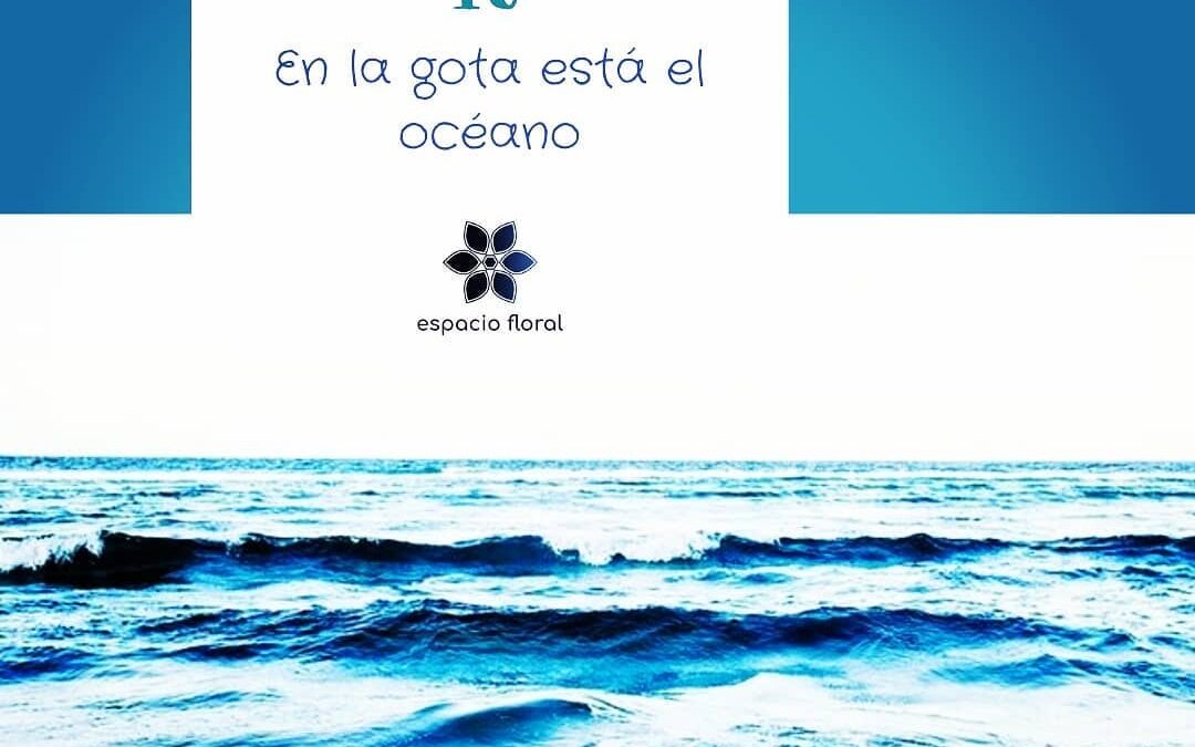En la gota esta el océano